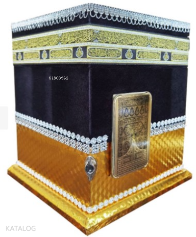2 Kademeli Kabe Hafız Boy Kutulu Kuran-ı Kerim(kod:391TGOLD) - 1