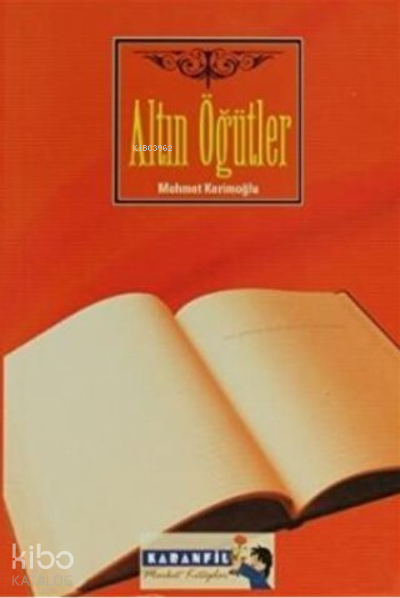 Altın Öğütler - 1