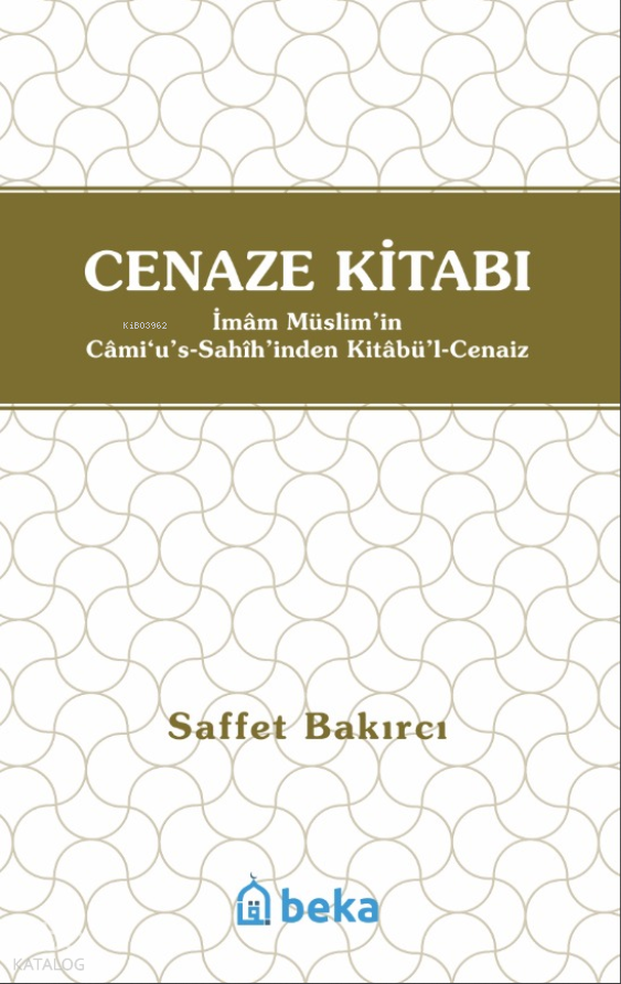 Cenaze Kitabı - Kitabul Cenaiz - 1