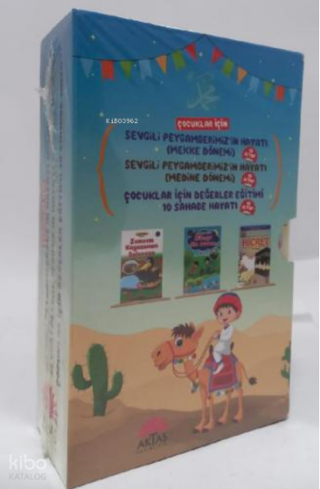 Çocuklar için Sevgili Peygamberimizin Hayatı ve Sahabe Dönemi 30 Kitap