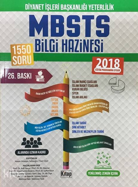 Diyanet İşleri Başkanlığı Yeterlilik DHBT ve MBSTS Bilgi Hazinesi - 1
