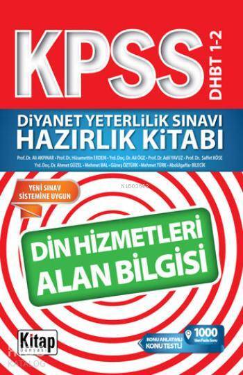 Diyanet Yeterlik Sınavı, Din Hizmetleri Alan Bilgisi Sınavı Hazırlık Kitabı - 1