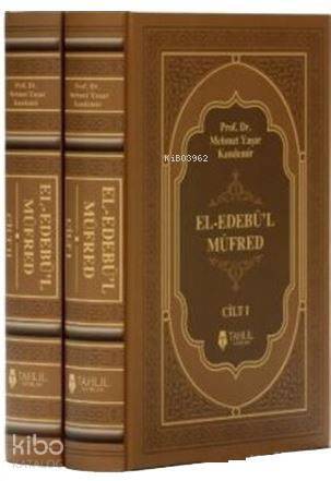 El-Edebül Müfred; (2 Cilt Takım, Kuşe Kapak, Ivory Kağıt) - 1