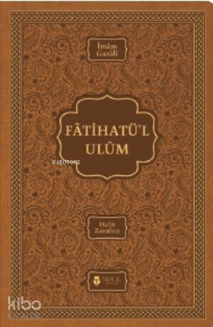 Fatihatül-ulûm - İlimlere Giriş; (Termo Deri Kapak) - 1