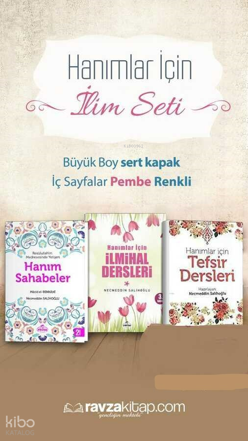 Hanımlar İçin İlim Seti (3 Kitap) - 1