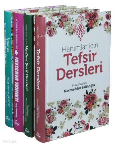 Hanımlara Tefsir, Hadis, İlmihal Eğitim Seti 4 Kitap - 1