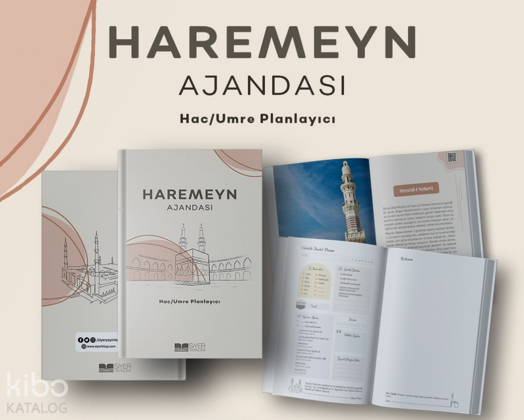 Haremeyn Ajandası Hac - Umre Planlayıcı (Ciltli) - 1