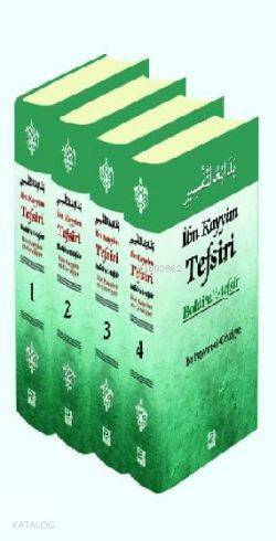 İbn Kayyim Tefsiri - Bedaiut Tefsir (4 Cilt Takım) - 1