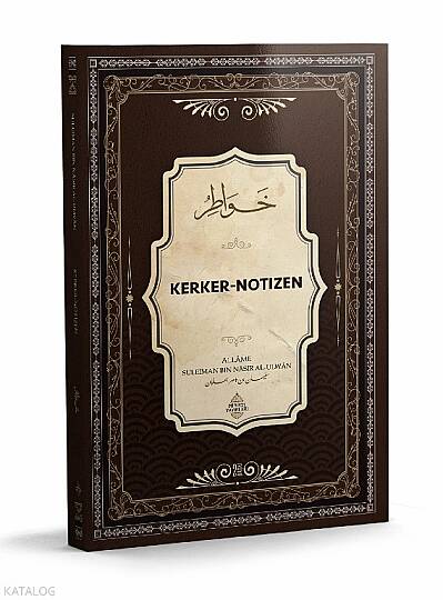 Kerker-Notizen; Almanca Zindan Notları