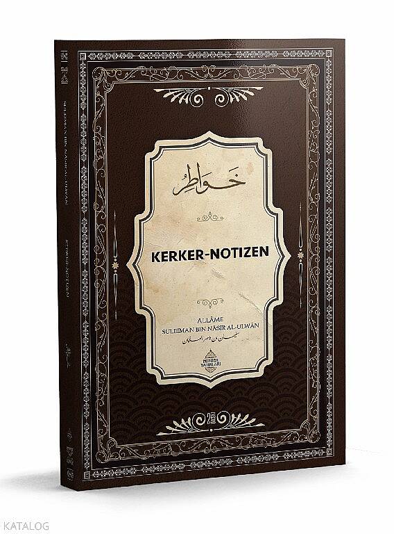 Kerker-Notizen; Almanca Zindan Notları - 1