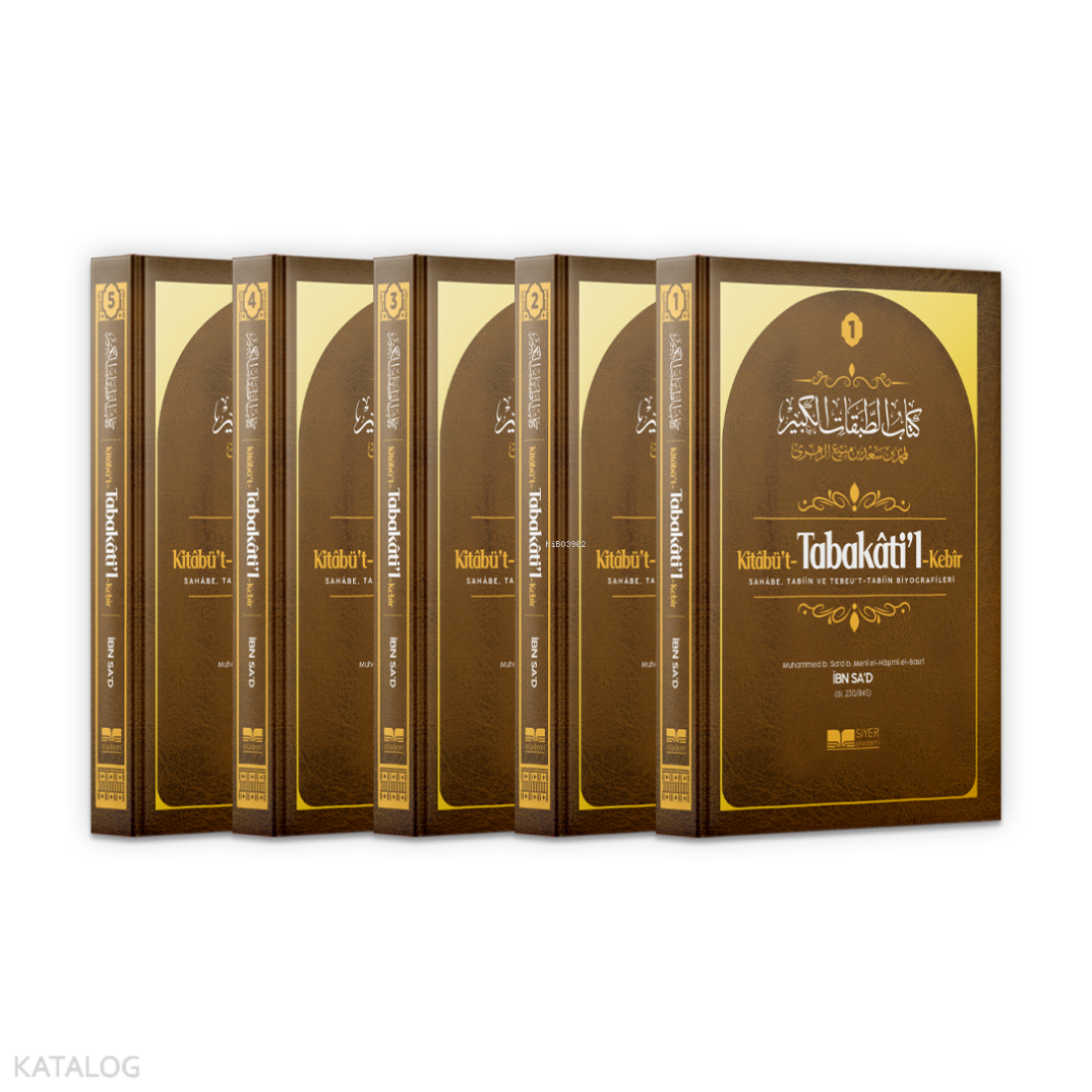 Kitabüt-Tabakatil- Kebir Tabakat (5 Cilt) - 1