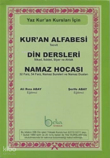 Kuran Alfabesi Tecvitli, Din Dersleri, Namaz Hocası (Yeşil Elifba) - Yaz Kuran Kursları İçin