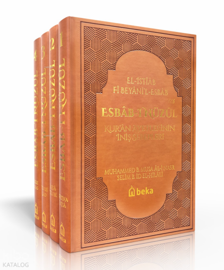 Kuran Ayetlerinin İniş Sebepleri- Esbab-ı Nüzul Termo Deri (4 Cilt Takım)