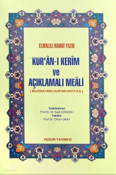 Kuran-ı Kerim ve Açıklamalı Meali - Cep Boy; Bilgisayar Hatlı - 1