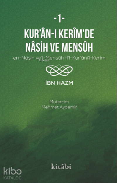 Kuran-ı Kerimin Nasih ve Mensuh 1 - 1