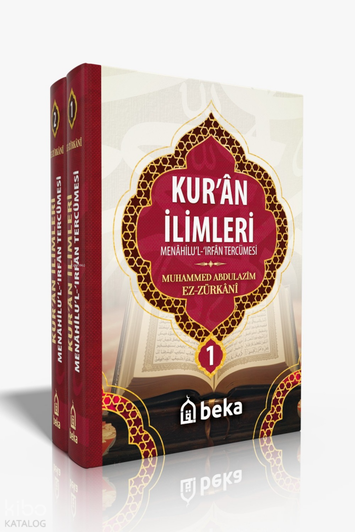 Kuran İlimleri - Menahilul İrfan Tercümesi (2 Cilt Takım) - 1