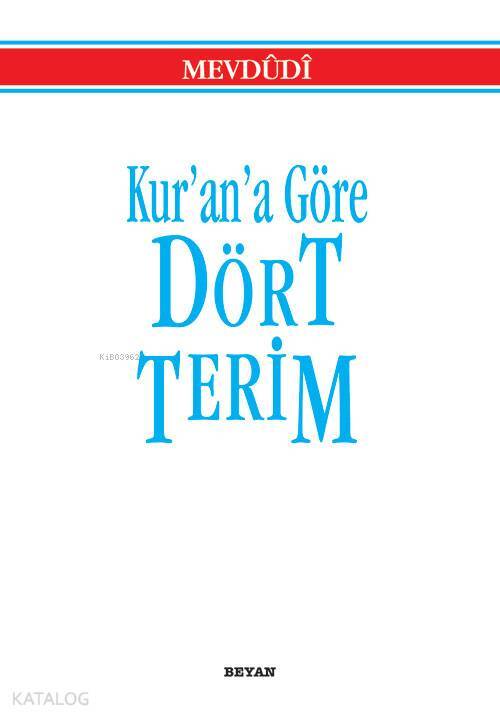 Kurana Göre Dört Terim (Küçük Boy) - 1
