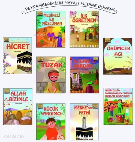 Peygamberimizin Hayatı Medine Dönemi 10 Kitap Takım - 1