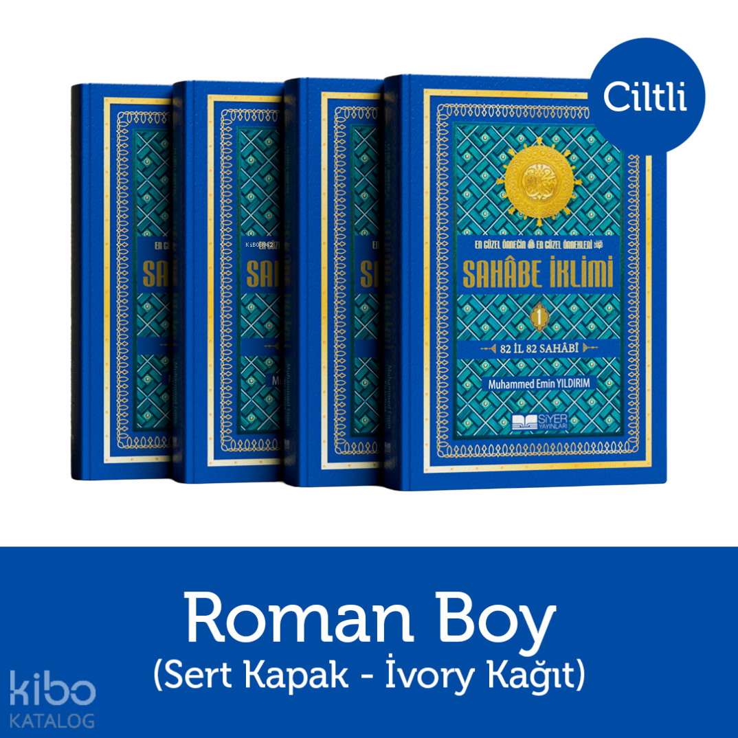 Sahabe İklimi (4 Cilt - Roman Boy - Ciltli) - 1