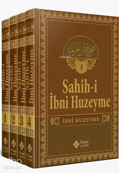 Sahihi İbni Huzeyme (4 Cilt Takım) - 1
