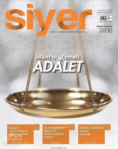 Siyer İlim Tarih Dergisi 6. Sayı - 1