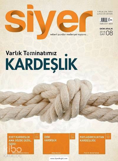 Siyer İlim Tarih Dergisi 8. Sayı - 1