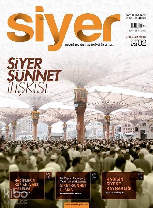 Siyer İlim Tarih ve Kültür Dergisi - 2. Sayı - 1