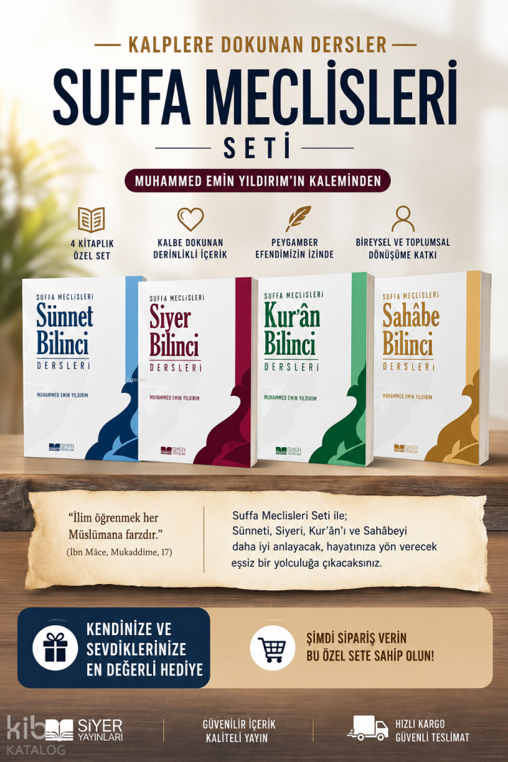 Suffa Meclisleri Seti - 1