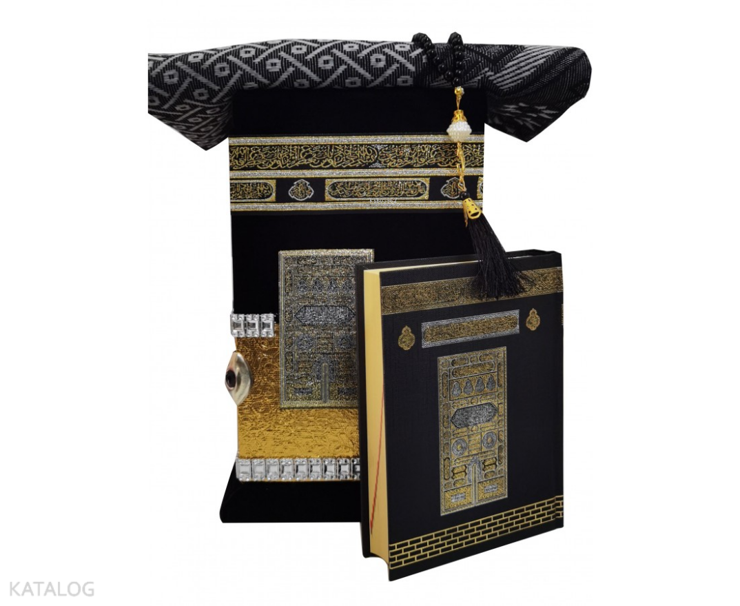 Tek Kademeli Kabe Maket Kuran-ı Kerim (Çanta Boy) (390Tgold) - 1