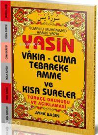 Yasin (Ayfa-038, Fihristli, Cep Boy, Türkçeli, Üçlü)